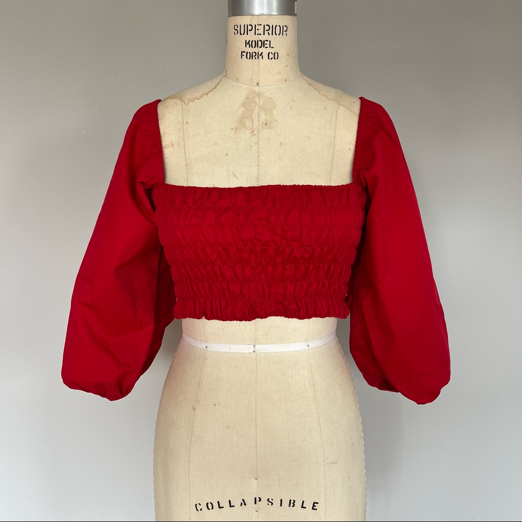Amanda Uprichard Crop Top